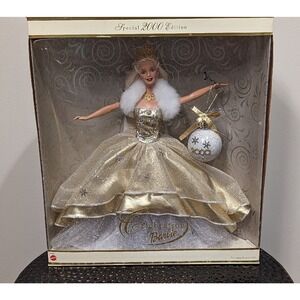 NEW Barbie Doll 2000 Y2K Special Holiday Edition Celebration Barbie NIB Vintage